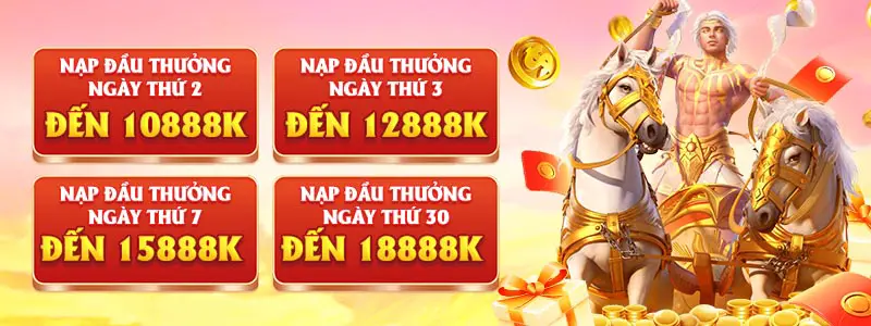 bn thưởng nạp đầu